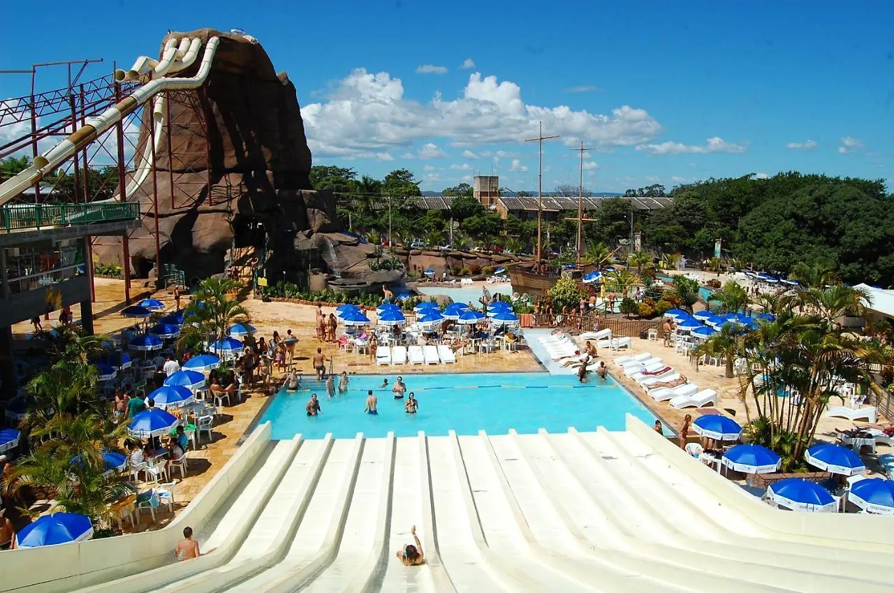 Caldas Novas Imperio Romano Com 1 Dia No Acqua Park Lejlighed